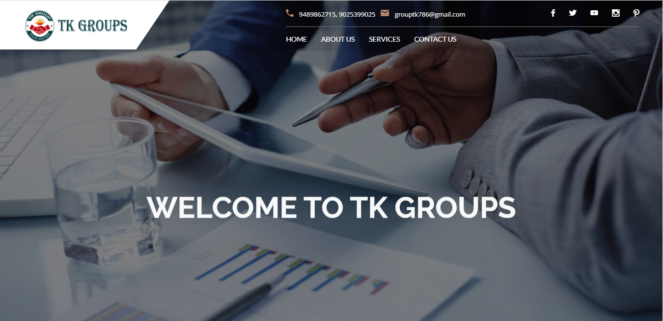 TK groups Webite Design